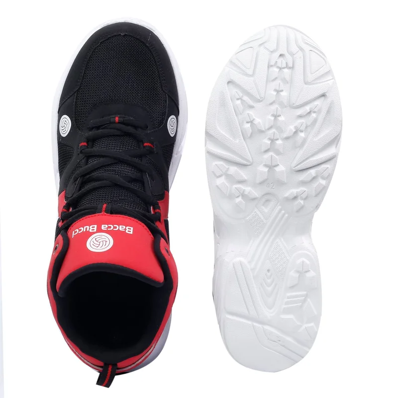 Bacca Bucci Red Caper High Top Shoes for Men | Best Price UAE